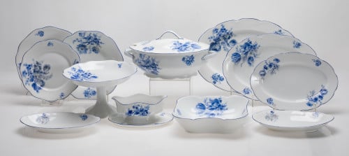 Vajilla de porcelana de Bohemia, marcas checas, S. XX