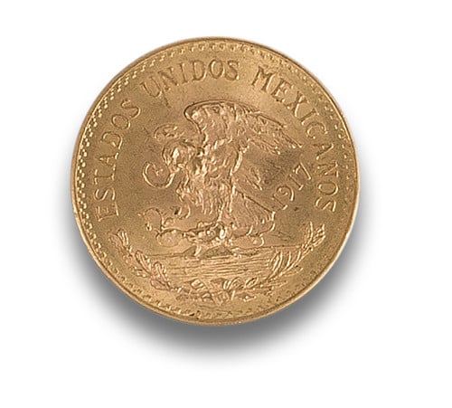 MONEDA DE VEINTE PESOS MEXICANOS