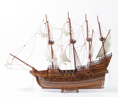 Maqueta de galeón, S. XX