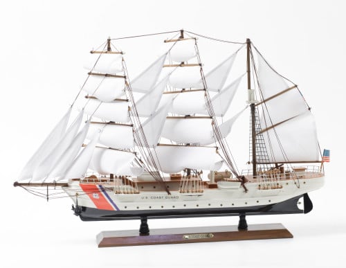 Maqueta del barco americano U.S coast ward, S. XX