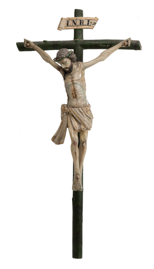 "Cristo en la cruz", España, S.XIX - XX