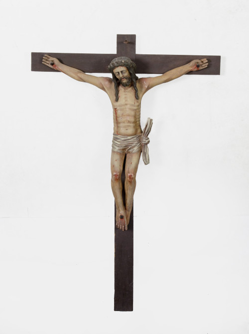 "Cristo en la cruz", España, S. XX