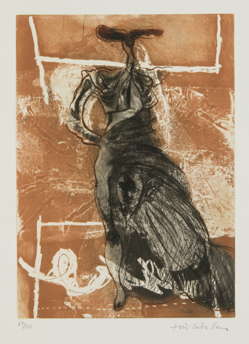 JOSÉ CABALLERO, "Al toro. José Bergamín", 1983, 20 grabados