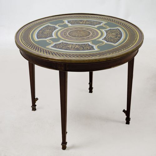 Neoclassical pedestal table, Spain, early 20th century