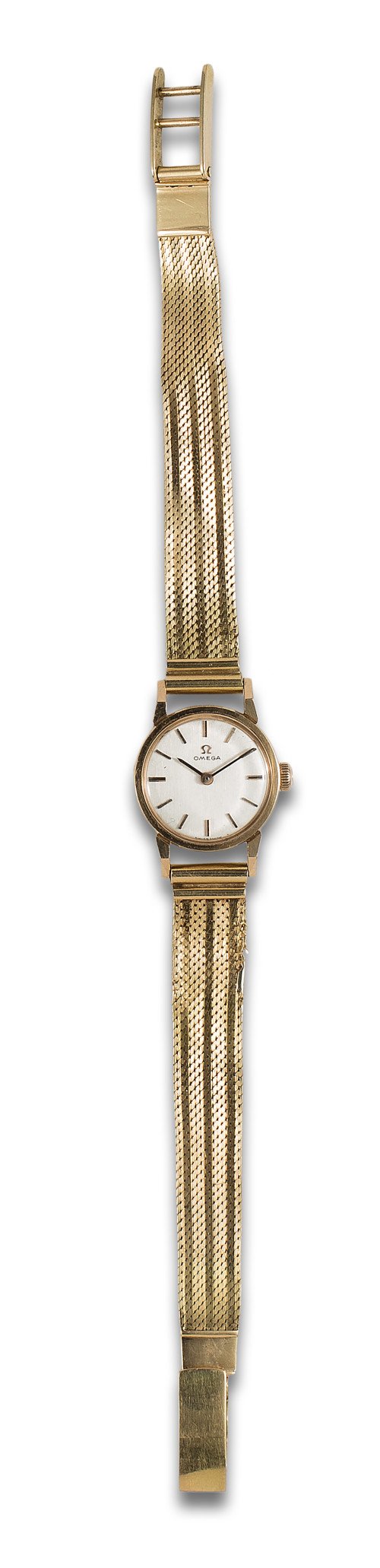 OMEGA LADIES WRISTWATCH, IN YELLOW GOLD