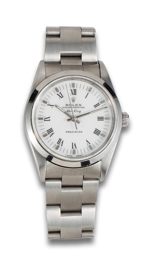 RELOJ DE PULSERA ROLEX OYSTER PERPETUAL AIR KING EN ACERO