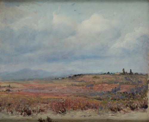 ESCUELA ESPAÑOLA, SPANISH SCHOOL (20th century) “Landscape”