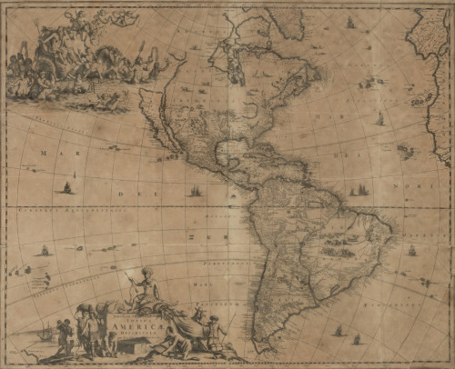 JACOBUM MEURSIUM, "Novissima et Accuratissima Totius Americ