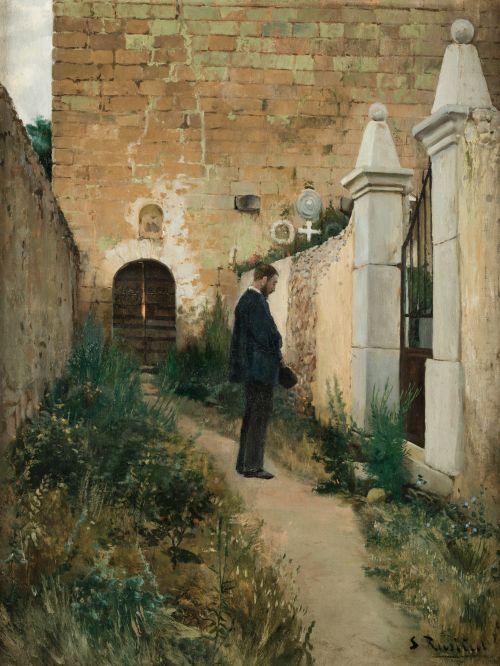 SANTIAGO RUSIÑOL, SANTIAGO RUSIÑOL Barcelona (1861) / Aranj