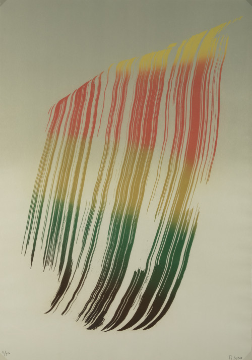 JOSE MANUEL  BROTO, "Iris I", 2006, Serigrafía sobre papel