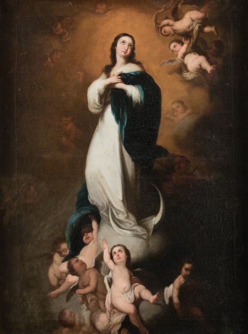 SEGUIDOR DE BARTOLOMÉ ESTEBAN MURILLO, "Inmaculada Concepci