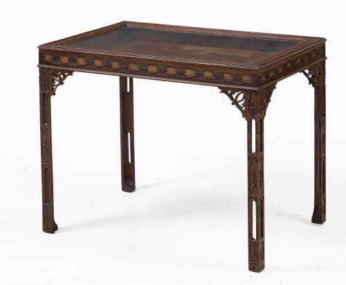 Chippendale style display table, England, early  20th centu