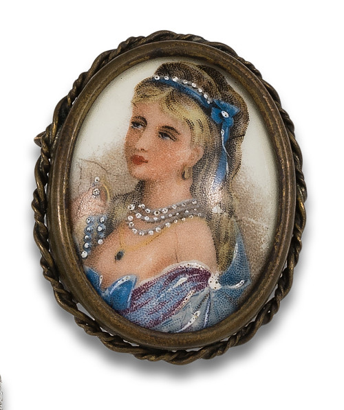 BROCHE DE LIMOGES