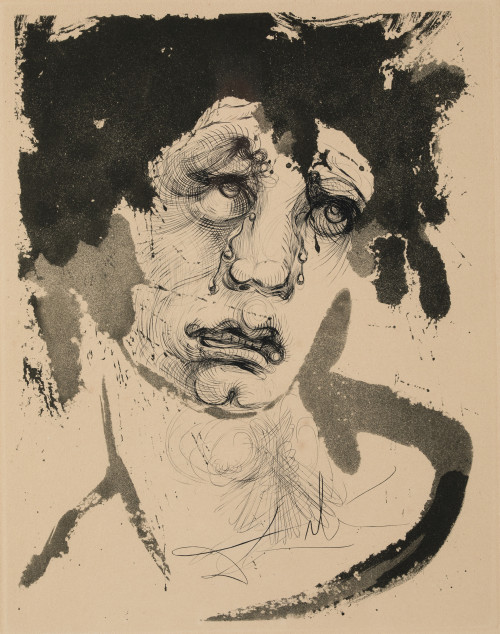 SALVADOR DALÍ Y DOMENECH, “Portrait de Sigismund”, 1971, Gr