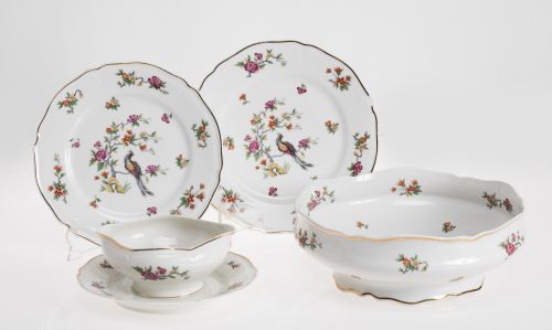 Pallas porcelain tableware, Limoges, France, mid-20th centu