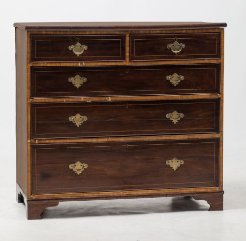 George I style chest of drawers, England, 19th century and