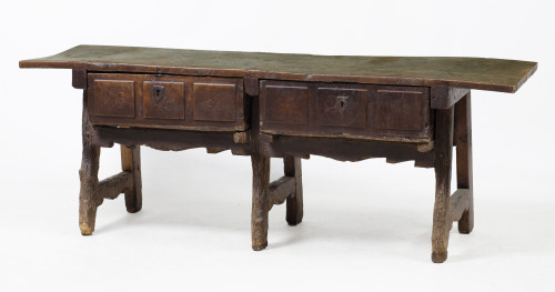 Popular Castilian table, Spain, 18th century