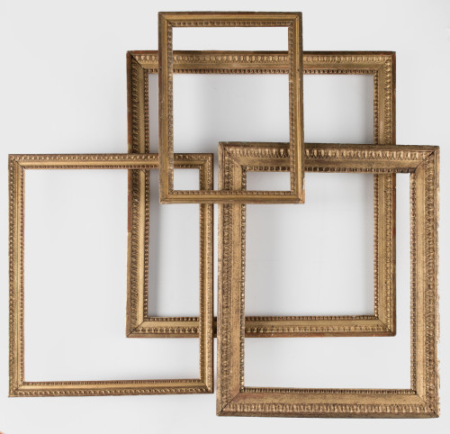 Four frames of different sizes in neoclassical style, 19th