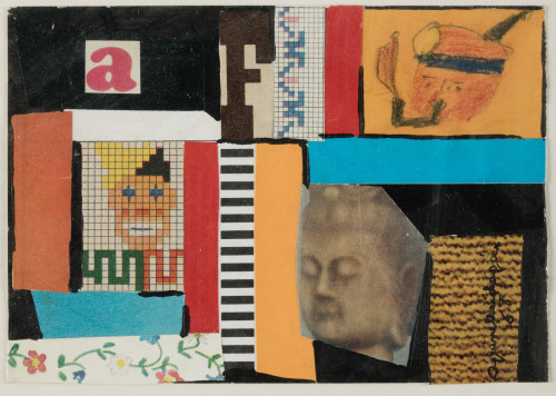 BLANCA AGUIRRE MAIDAGAN, "Sin título", 1968, Collage  