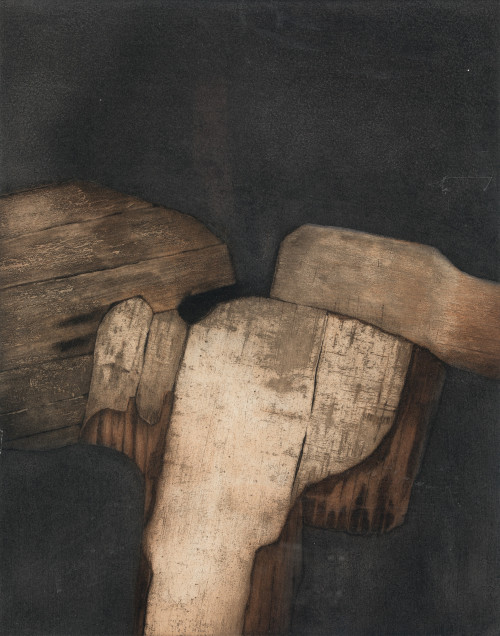 FRANCISCO FARRERAS RICART, "Ícaro", 1992, Grabado