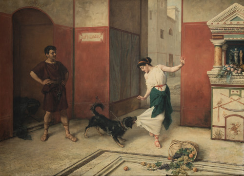 ALEJO VERA BLASCO, "Cave canem (Cuidado con el perro)", Óle