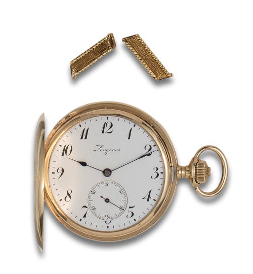 SABONETA LONGINES POCKET WATCH IN GOLD