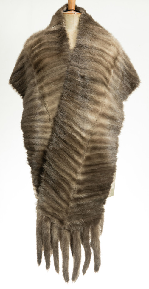 Mink tail stole