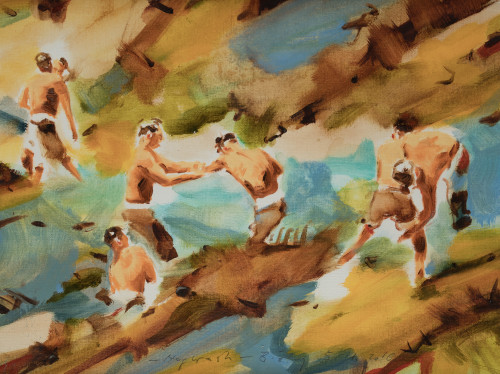 NORBERT BISKY, NORBERT BISKY Germany (1970) "Bathers", 2016