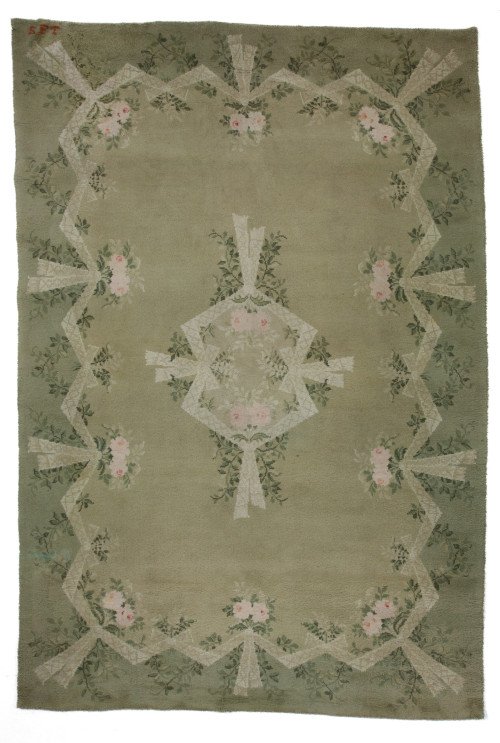 Hand-knotted wool rug Real Fabrica de Tapices, Spain, mid 2