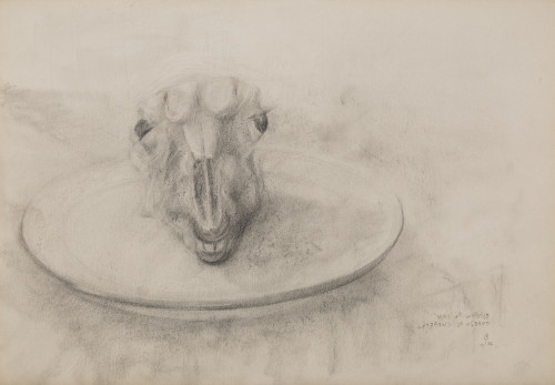 GUILLERMO DELGADO Madrid (1930) / (2011) "Lamb&#39;s Head", 197