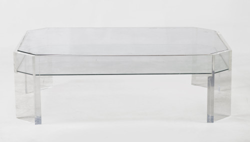 Methacrylate coffee table, Spain, 1980s