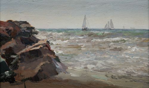 JOSÉ LUIS CHECA, "Mar verde, Puzol" y "Costa de Castellón",