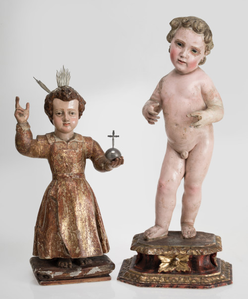 ESCUELA ESPAÑOLA, SPANISH SCHOOL (18th century) "Baby Jesus