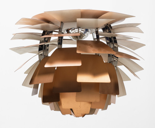 "Artichoke" model ceiling lamp, designed by Poul Henningsen