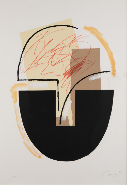 RAFAEL CANOGAR, RAFAEL CANOGAR Toledo (1935) "Yellow Head: