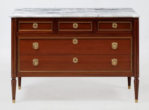 Louis XVI style chest of drawers, France, 20th century