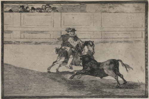 FRANCISCO DE GOYA Y LUCIENTES, "La Tauromaquia", 1983, 40 g