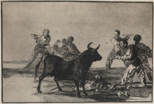 FRANCISCO DE GOYA Y LUCIENTES, "La Tauromaquia", 1983, Cuar