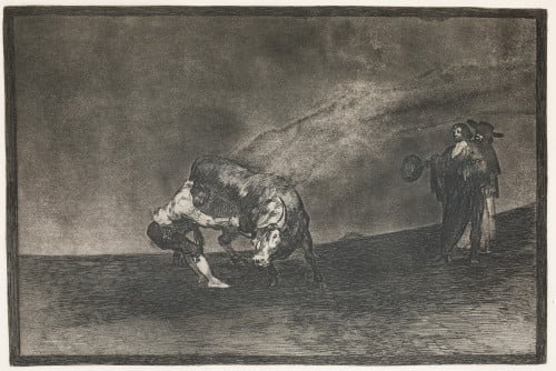 FRANCISCO DE GOYA Y LUCIENTES, "La Tauromaquia", 1983, Cuar