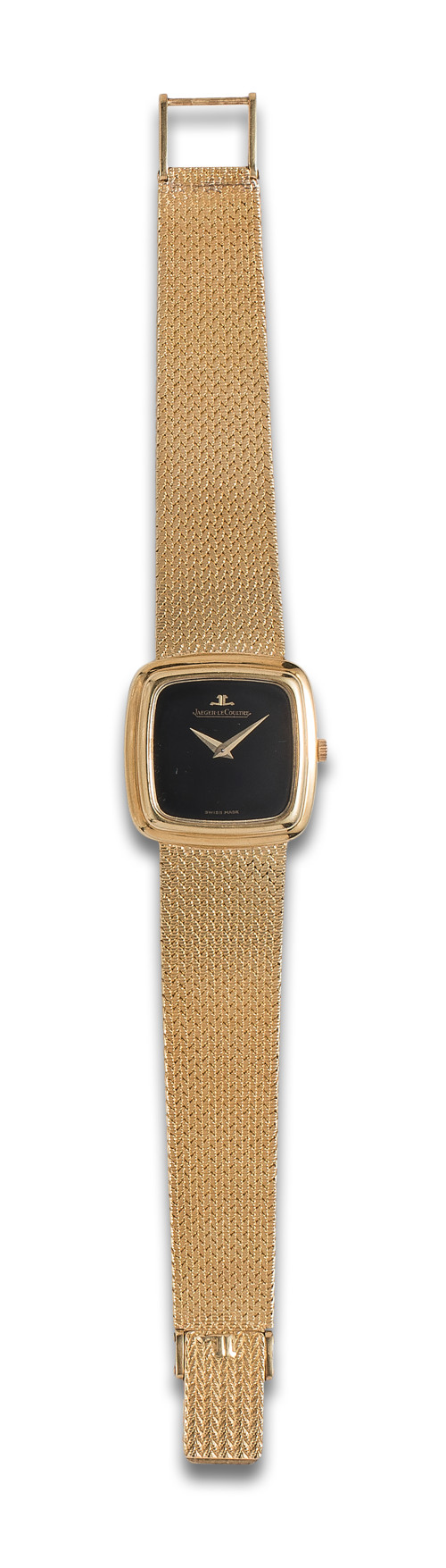 JAEGER LE COULTRE WRISTWATCH IN YELLOW GOLD