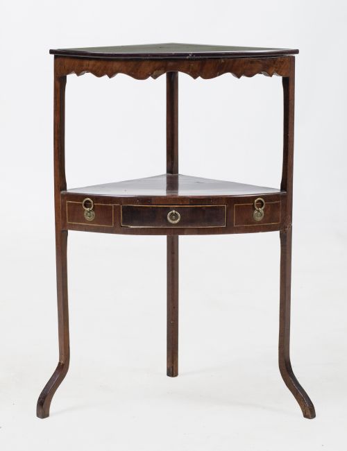 English style corner side table, 20th century