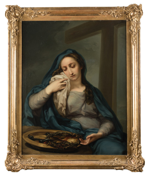 VICENTE LÓPEZ PORTAÑA, "Dolorosa", c. 1825-1826, Óleo sobre