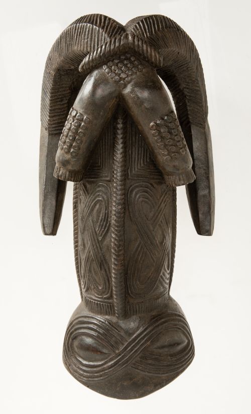 Nupe Mask, Nigeria c.1960-70 Measurements: 52 cm high Exhib