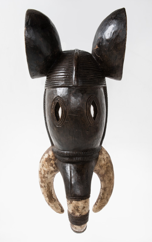 Guro elephant mask. Ivory Coast c.1950-60