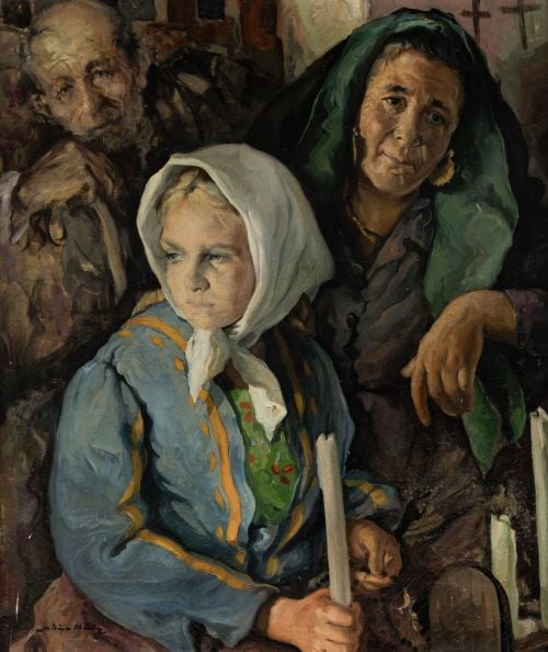 EMILIO MOLINA NUÑEZ, "Las tres edades"