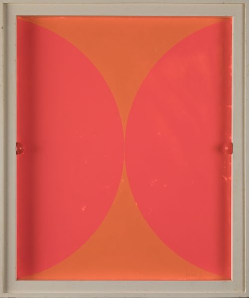 GUSTAVO TORNER, "Las ondas del eco", 1967, Técnica mixta so