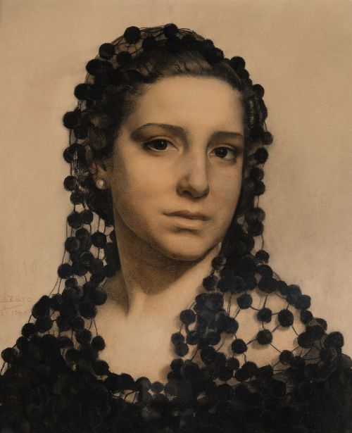 BONIFACIO LÁZARO LOZANO, "Retrato de Maruja Salido", 1940