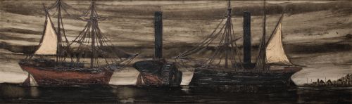 RAMON CALDERON LOPEZ DE ARROYA , "Barcos veleros"