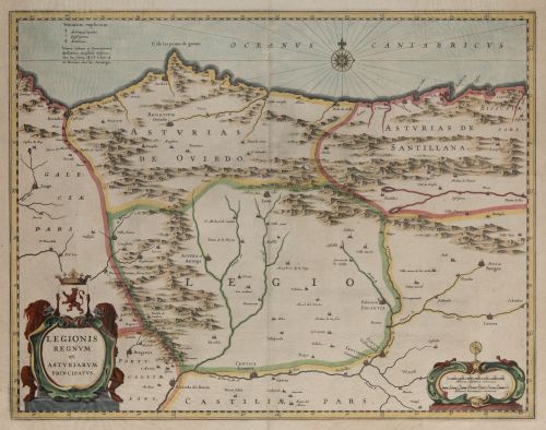 HENRICUS HONDIUS, HENRICUS HONDIUS (1597 / 1651) "Map of As