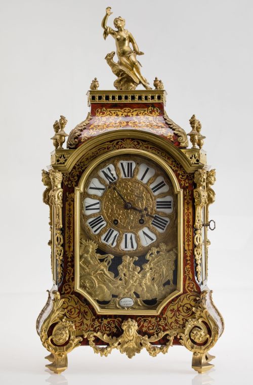 Louis XIV style clock, France, 19th century